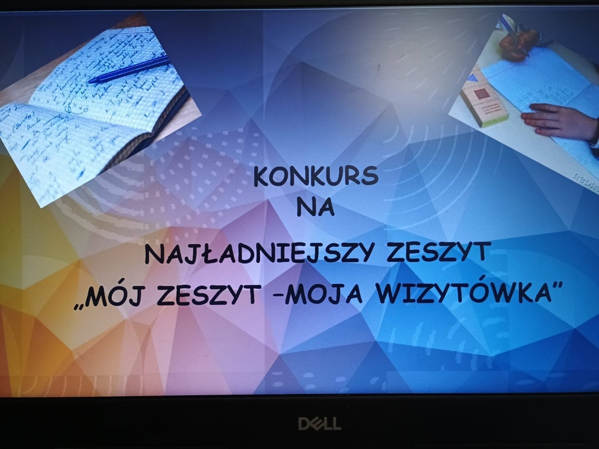 Konkurs – najładniejszy zeszyt